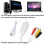 Συσκευή καταγραφής βίντεο USB2.0 για μετατροπή βίντεο VHS, αναλογική λύση βίντεο με 7
