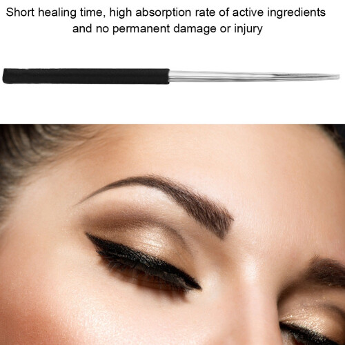 Microblading Needles50Pieces εργαλεία μακιγιάζ από ανοξείδωτο χάλυβα μίας χρήσης με ακτίνα 2