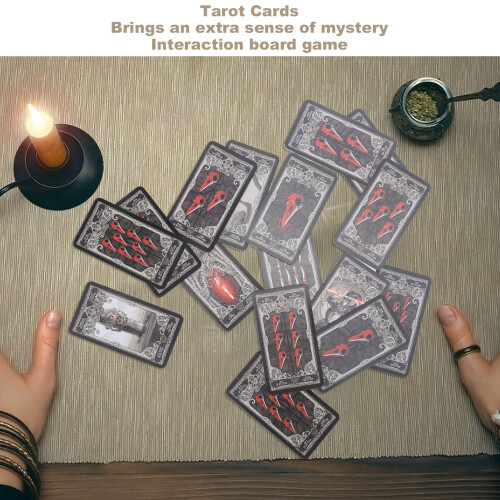 Divination Tarot Deck Paper Playing Cards, English Version, 60x110mm 1