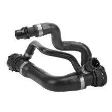 Koelvloeistofslang voor BMW-modellen, compatibel met automatische transmissie en thermostaathuis, directe vervanging voor de bovenste radiatorslang.