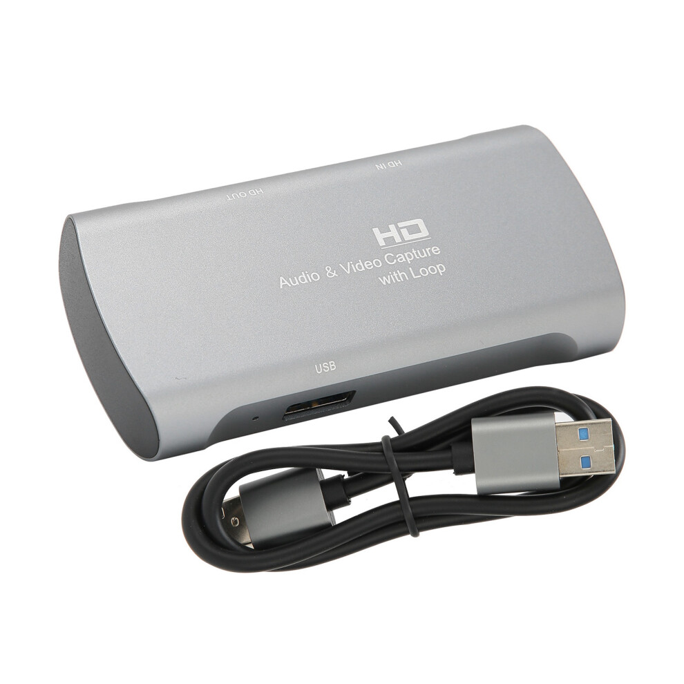 Ultra Low Latency Video Capture Card 4K 1080P 60Fps Game Recording Device With Hdmi To Usb C For Streaming Recorder Compatible With Obs Twitch 9138057908602