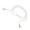 10Pcs 2pin Hearing Aid Cable PVC 75cm High Temp Resistant Wire 7