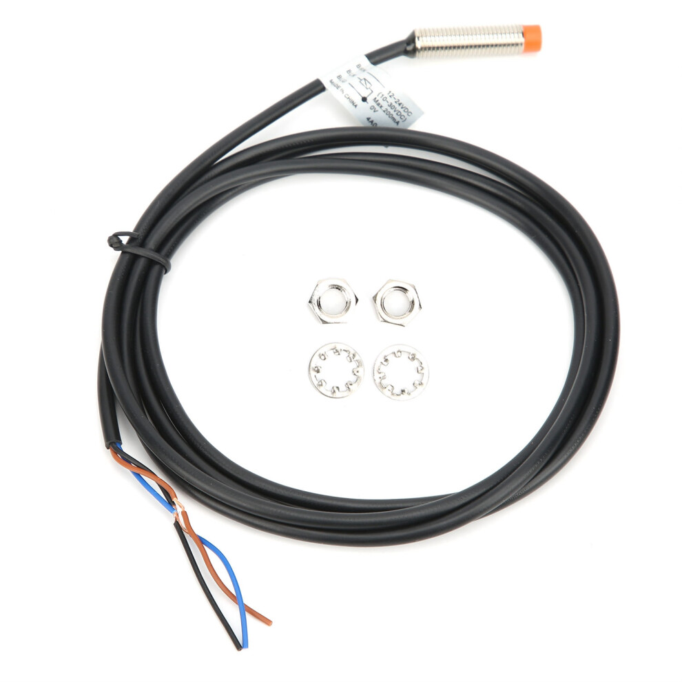 Proximity Switch Berm Pr08â2Dp Waterproof 3-Wire Pnp No Dc12-24V 7891378903306