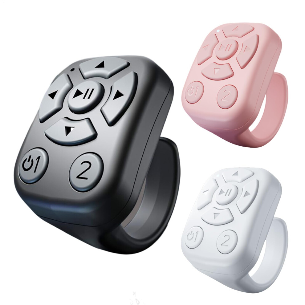 Remote Camera Wireless Shutter Remote Automatic Shutter, Presentation Clicker, Selfie Button, Black 9199774995788