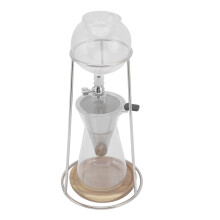 600ml Drip Tower Coffee Maker Reusable Borosilicate Glass Iced Coffee Brewer