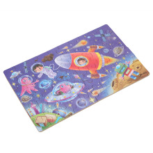60 Stück Kinder Cartoon Puzzleset mit Aufbewahrungsbox, 22x13cm