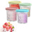 24oz Replacement Pints with ColorCoded Lids, BPA, Dishwasher Safe for Ninja Creami NC501 1