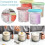24oz Replacement Pints with ColorCoded Lids, BPA, Dishwasher Safe for Ninja Creami NC501 4