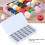Plastic Bobbin Box Organizer 30 Slots Sewing Storage Case Clear 2