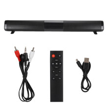 Bluetooth Speaker With Surround Sound Built In Subwoofer Sound Bar For Tv Voice Enhancement Wireless BT Remote Control Multiple Connection Methods Ult