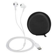 In Ear Gaming Earphone Wired Earbuds With Mute Function Volume Control Stereo Audio Noise Isolate Lightweight Computer Headset Delay Free For PC