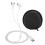 In Ear Gaming Earphone Wired Earbuds With Mute Function Volume Control Stereo Audio Noise Isolate Lightweight Computer Headset Delay Free For PC 1