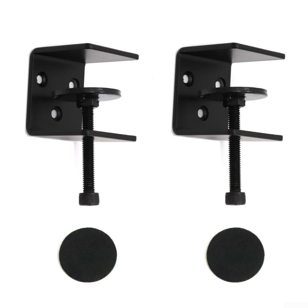 Adjustable Steel Shelf Brackets With Clamping Design For Home And Office Shelving, Tables, Bookshelves, Kitchen Storage 9199774996969