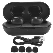 Deep Bass Sound Wireless Earbuds Touch Control Bluetooth 5.3 Light Weight Noise Cancelling HD Call Stereo Quality Voice Assistant Compatible with iOS