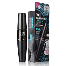 Wischfeste Mascara, wasserfest, langanhaltend, verlängernd, voluminös, gebogene Bürste, intensive schwarze Farbe, Wimpernverlängerung, einfache
