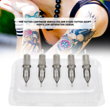 20 Clear Plastic Trays for Tattoo Cartridge Needles Holds 7 Cartridges