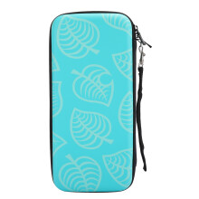 Nintendo Switch Travel Case with Wrist Strap Waterproof EVA Scratch Resistant Inner Lining Official Licensed by Nintendo Console Stand Zipper Closure
