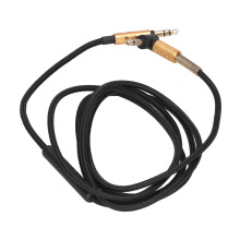High Performance Audio Cable Replacement Compatible With Sony Mdr-10R 1A XB950 Z1000 MSR7 Headphones Spring Cable Frosted Texture In Line Mic Volume