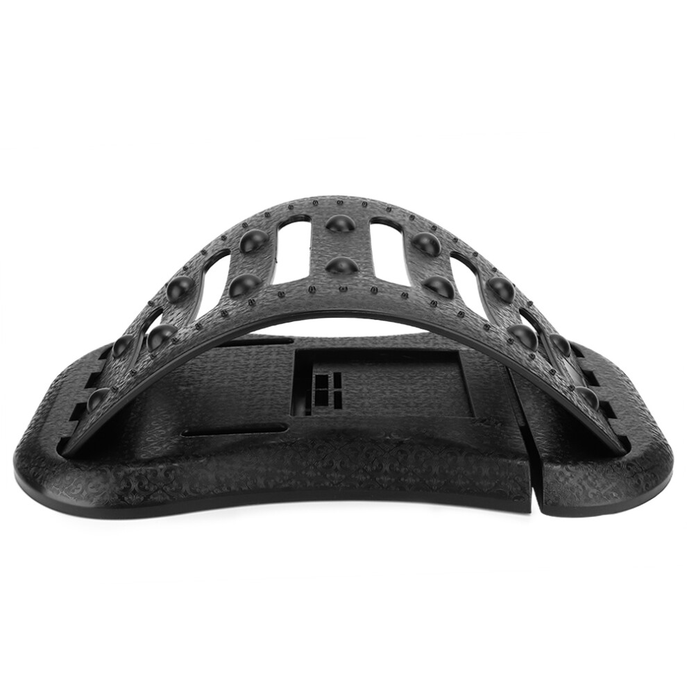 Neck Pain Relief Device for Back Stretcher Lumbar Stretching Device Spinal Alignment Ergonomic Design Back Pain Relief Magnetic Acupressure Points Ad