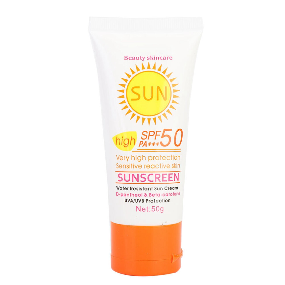 Coral Sensitive Skin Approved Mineral Sunscreen Spf50 Broad Spectrum Uva Uvb Protection, Reef Safe Water Resistant Sunblock With Natural Ingredients