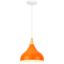 Nordic Modern Chandelier Minimalist Pendant Light Creative Pendant Lights Indoor Pendant Light For Bedroom Bar Cafe Kitchen Office E27 Orange
