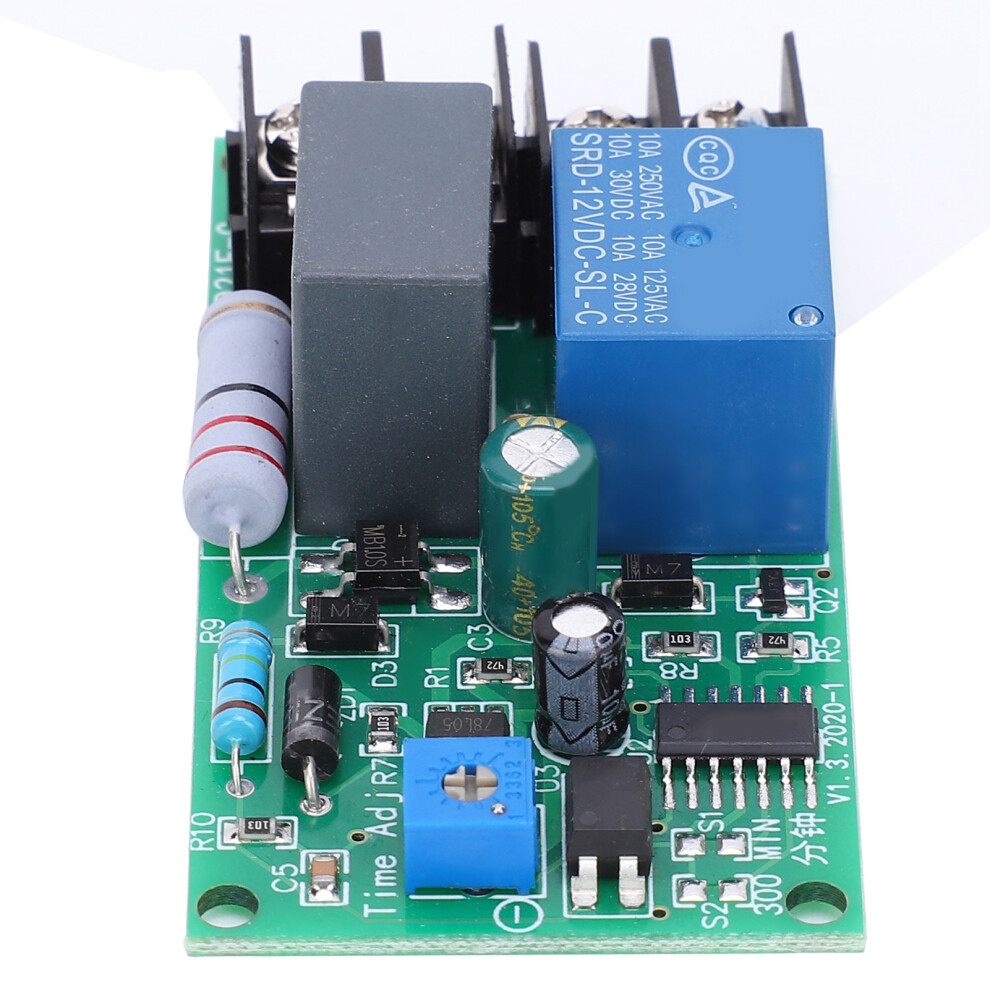 Electronic Rd21f-C 220V Relay Module With Delay Power Off Switch Control Board 9491378912445