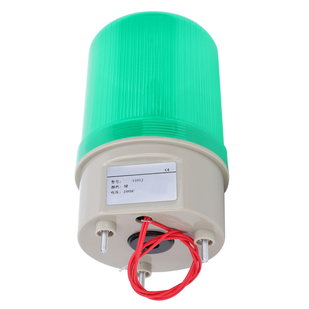 5W 24Vdc Berm Warning With Sound, 170X90mm Green/Light 8221378916652
