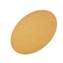 Record Player Mat Cork Vinyl Pad For Turntable Slip Mat Home Audio Accessory