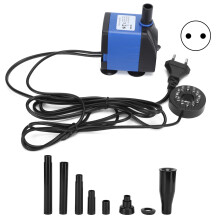 Pompe submersible ultra silencieuse avec fontaine lumineuse LED, ventouse puissante, sans fuite électrique, pompe à eau à puce à axe en