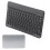 Travel-Friendly 10 Inch Bluetooth Keyboard for Android iOS Windows - Black 9