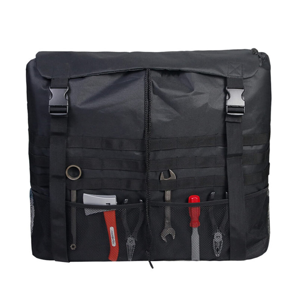 Waterproof Large Capacity Spare Tire Trash Bag With Multi Pockets For Suv Truck Rv Storage 9189345545702
