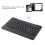 Travel-Friendly 10 Inch Bluetooth Keyboard for Android iOS Windows - Black 11