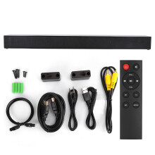 Soundbar Bluetooth per TV, con interfacce multiple e telecomando, dal design accattivante, soluzione di miglioramento audio per un'esperienza di