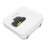 Ραδιόφωνο FM CD Player με Bluetooth και μονάδα flash USB, υποστήριξη HiFi Stereo Sound Mini Boombox με 7