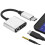 Ακουστικά USB C σε 3,5 χιλιοστά και προσαρμογέας φορτιστή Διπλή λειτουργία HiFi 5