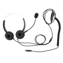 Binaural Headset for Cisco Phones Dual Ear Landline Noise Cancelling Microphone with Wideband Sound Crystal Clear Audio, Ergonomic Design for All-Day