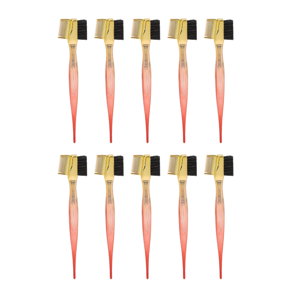 Tint Brush Comb Combination Of A Brush And Comb Hair Dye Applicator Brushes Comfort Handle For Lengthy Applications Crimped Bristles For Maximum Hold