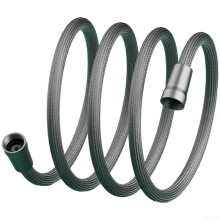 Nylon For BRAIDED Shower Hose 4Inch Standard Interface ExplosionProof Reinforced Tube Gray Version 2m