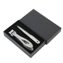 Coupe-ongles extra large en acier inoxydable pour ongles épais, avec une large ouverture de mâchoire, une poignée ergonomique antidérapante,