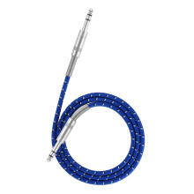 Audio Cable For Amplifier Connection Male To Male Noise Reduction Balanced Stereo TRS Cable With Durable Anti Oxidation Wear Resistant Design