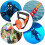 Diving Reel Orange Lightweight Compact Underwater Coil Marker Holder  Visibility Line Locking For Technical Dive 5