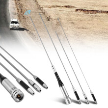 Hochleistungs-UHF Autoantenne 144/430 MHz, 158 cm, kompakt, langlebig