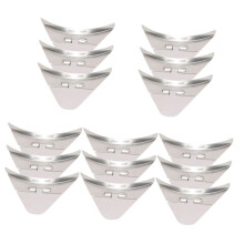 5 Sets Stainless Steel Electric Kettle Spout Cover Hot Water Mouth Cap Replacement Silver 5.8x3.5cm