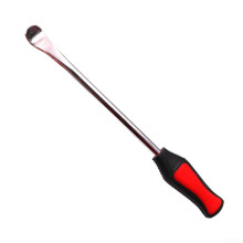 Multifunctional Heavy Duty Pry Bar Tire Changer Tool For Car And Motorcycle , Alloy Steel, Red Silver Color