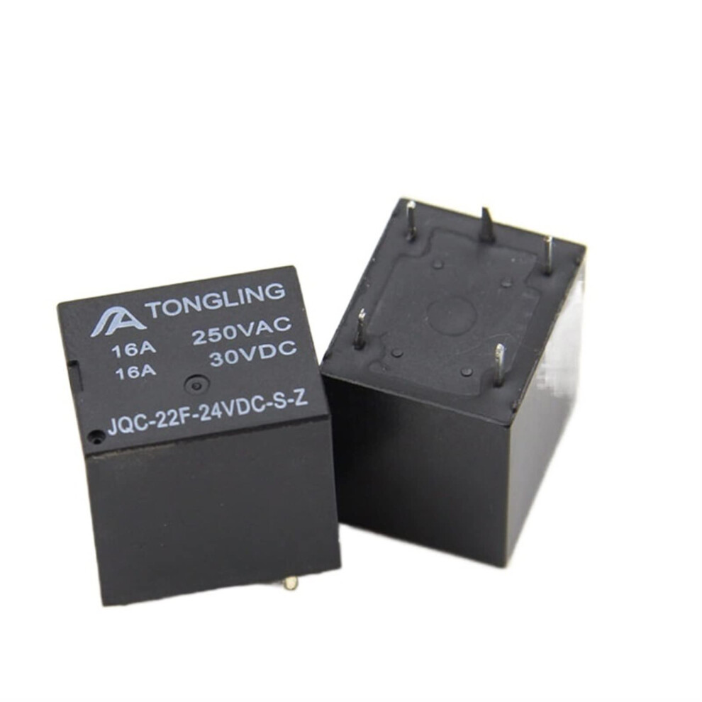 Jqc22f 24V 5Pin Small Electromagnetic Relay, 16A, Sru Relay, 2Piece 21F, T70 9382693136435