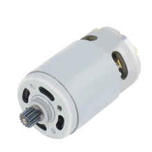 RS550 DC Motor 21V 25000RPM Power Pure Copper Coil Electric Saw with 14 Teeth Gear 8.2mm