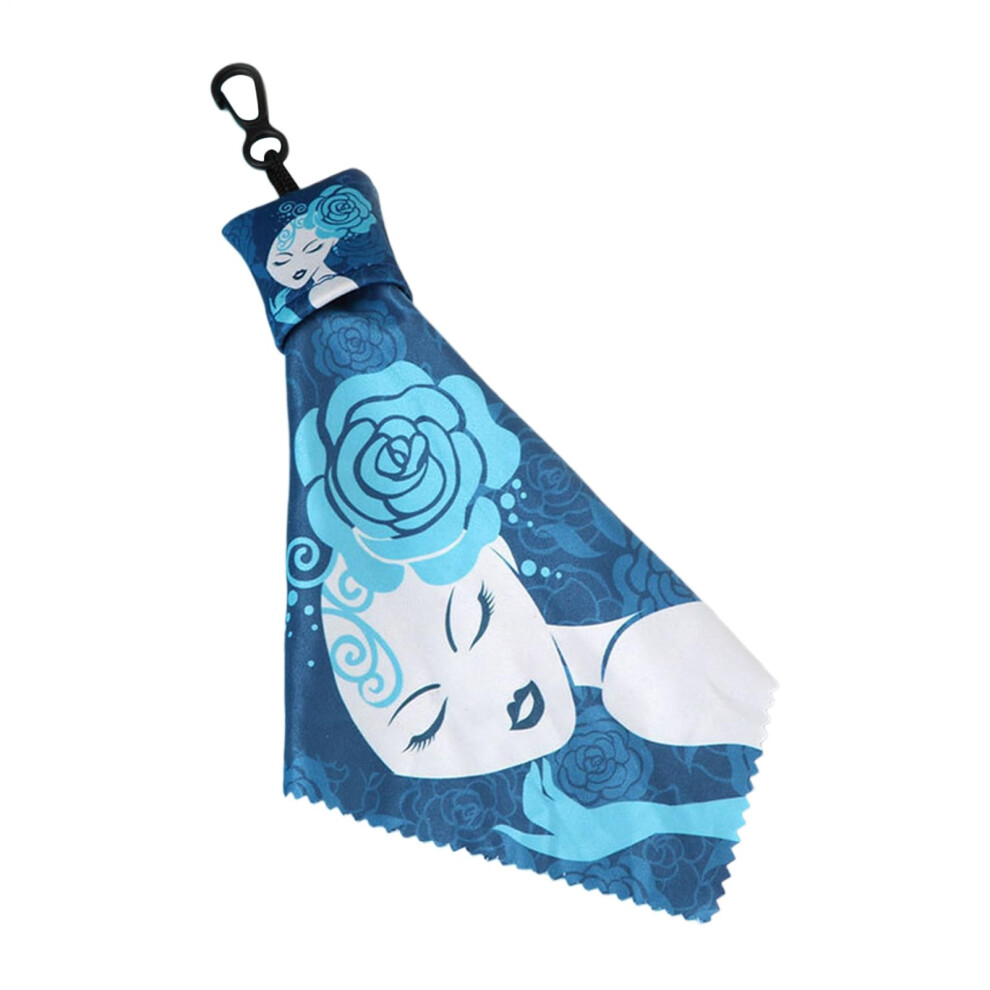 Eyeglasses Cleaning Cloths Washable Microfiber Keychain Included For Glasses Sunglasses Camera Lenses Phone Touchscreens