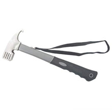 Outdoor MultiPurpose Nail Hammer Carbon Steel Camping Tent Canopy Nail Puller Household Use