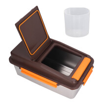 Auslaufsichere Bento-Lunchbox, robustes, verdicktes Design, stapelbare Bento-Box für Erwachsene, geeignet für Schule und Beruf