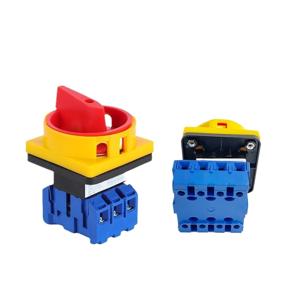 3 Pole Rotary Isolator Switch 32A 690V With Padlock Control, Durable Disconnect Switch 9347817517668